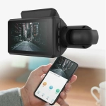 Andowl Q-CA68 Κάμερα DVR Αυτοκινήτου 4K με Οθόνη για Παρμπρίζ με Αυτοκόλλητο Μαύρο