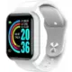 D20 Smartwatch με Παλμογράφο (Λευκό)