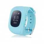 Παιδικό Smartwatch με GPS και Καουτσούκ/Πλαστικό Λουράκι Γαλάζιο SD-GW300