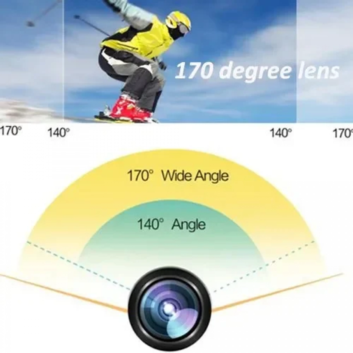 Action Camera - 4K - Wifi - 559865 - Black