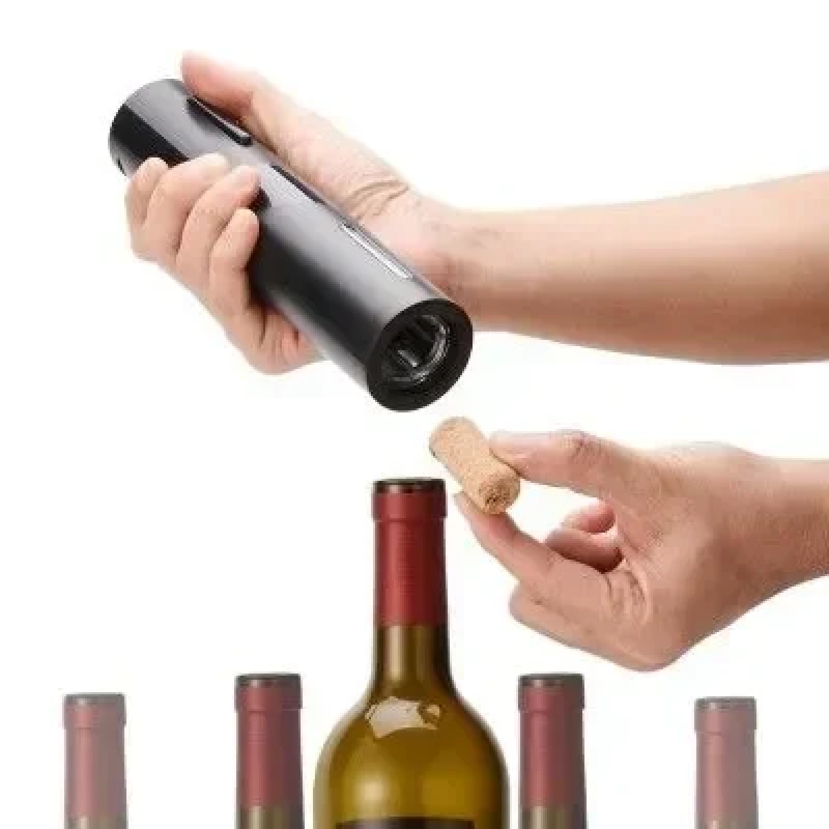 Ηλεκτρικό Τιρμπουσόν Μαύρο AN7696 Electric Wine Opener