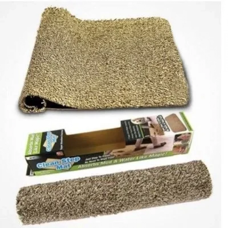 Πατάκι Εισόδου Μοκέτα Καφέ 46x70cm - Super Clean Mat