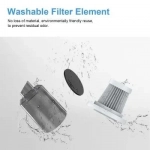 Σκουπάκι Αυτοκινήτου Στερεών PS- με Ισχύ 120W Τάσης 7.4V Επαναφορτιζόμενο Μαύρο