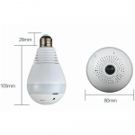 WiFi 1080p 360° Fish Eye E27 DRJ-1300380pro