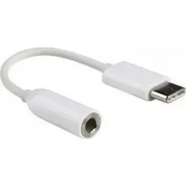 Αντάπτορας Audio Conversion QIHANG QH-M30 Type-C to 3.5mm White QIHANG