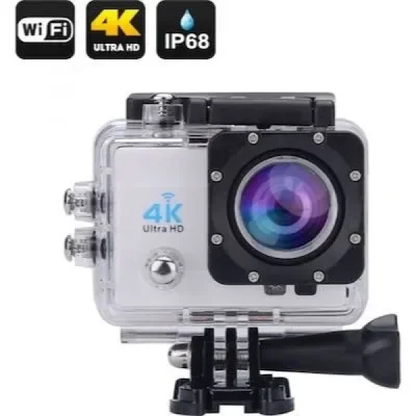 Action Camera - UHD WiFi - DV124-WHITE - OEM