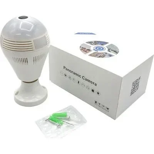 WiFi 1080p 360° Fish Eye E27 DRJ-1300380pro