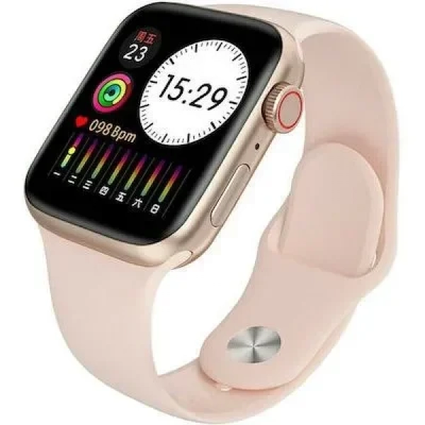 FT30 44mm Smartwatch με Παλμογράφο (Ροζ)