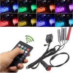 Σύστημα Εσωτερικού Φωτισμού Αυτοκινήτου RGB 12v 8105