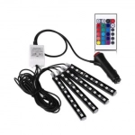 Σύστημα Εσωτερικού Φωτισμού Αυτοκινήτου RGB 12v 8105