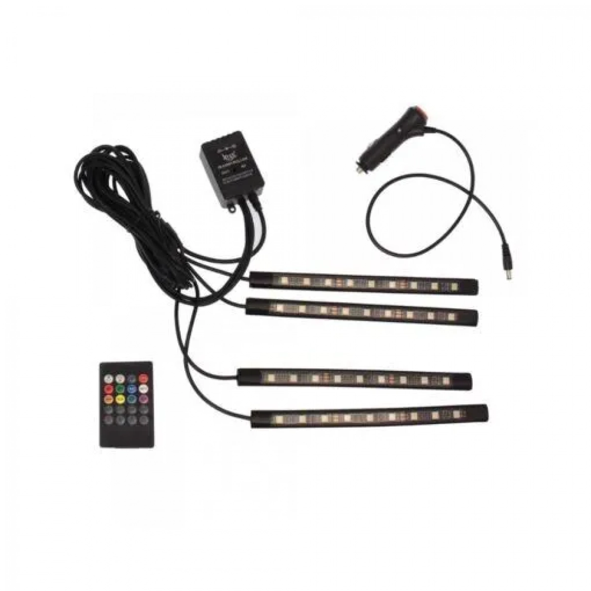 Σύστημα Εσωτερικού Φωτισμού Αυτοκινήτου RGB 12v 8105