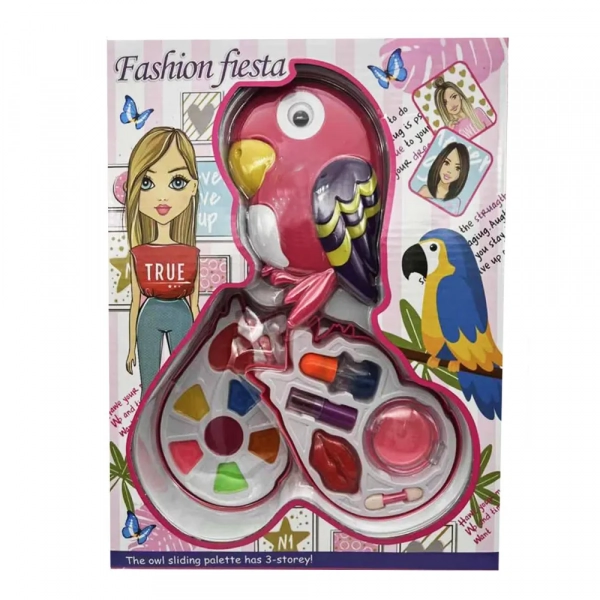 Fashion Fiesta True Παιχνίδι Σετ Καλλυντικών Με Παπαγάλο