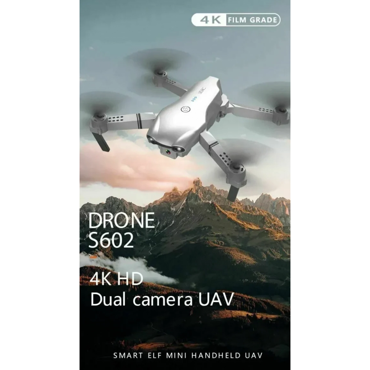 Μίνι Drone με Κάμερα 4K +& Χειριστήριο HDRC S602 - Image 2