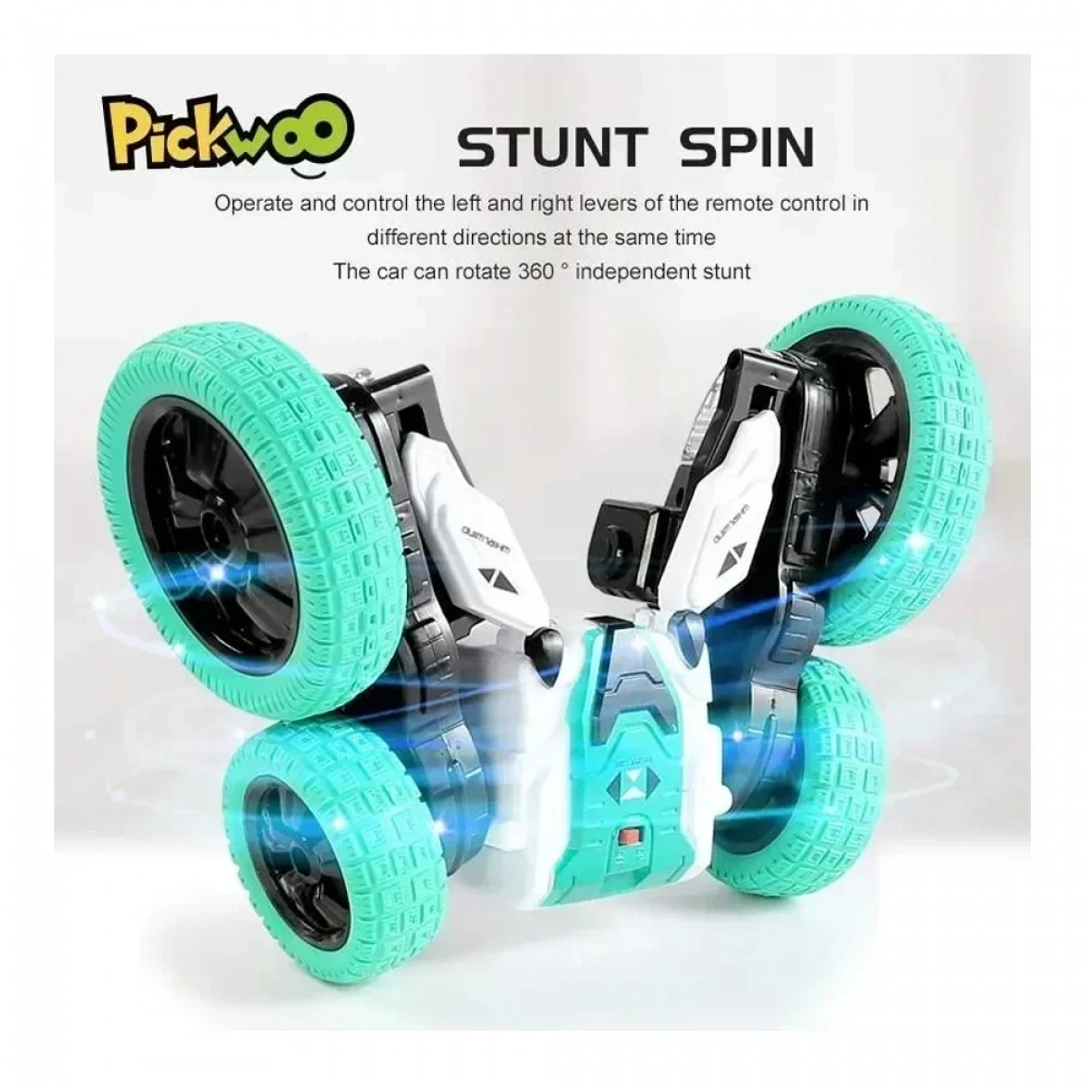 360 Degree Rolling Stunt Car τεσσάρων καναλιών τηλεχειριστήριο Drift Car παιχνίδι για παιδιά