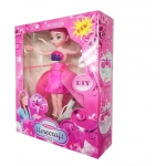 Κούκλα ιπτάμενη νεράιδα Beautiful Flying Fairy Doll 8018 Ροζ