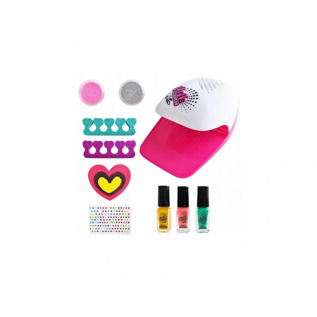 ΣΕΤ ΝΥΧΙΩΝ ΜΕ ΦΟΥΡΝΑΚΙ Nail Glam Salon: Nail Dryer