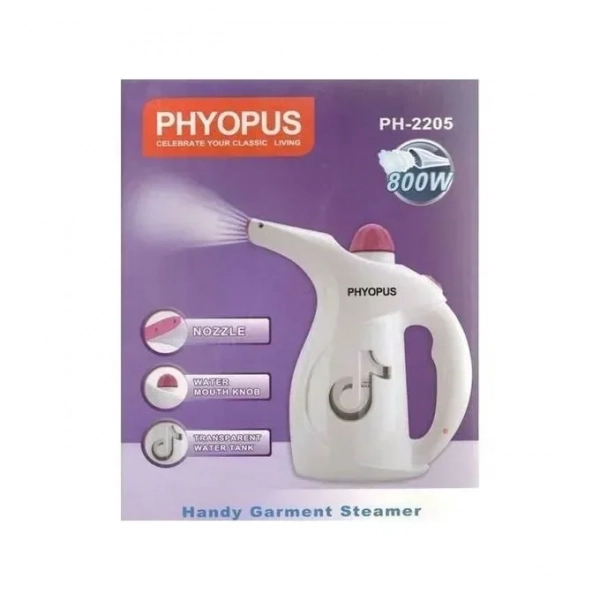 PHYOPUS Handy Garment Steamer Ατμοκαθαριστής Ph-2205 800W 220V
