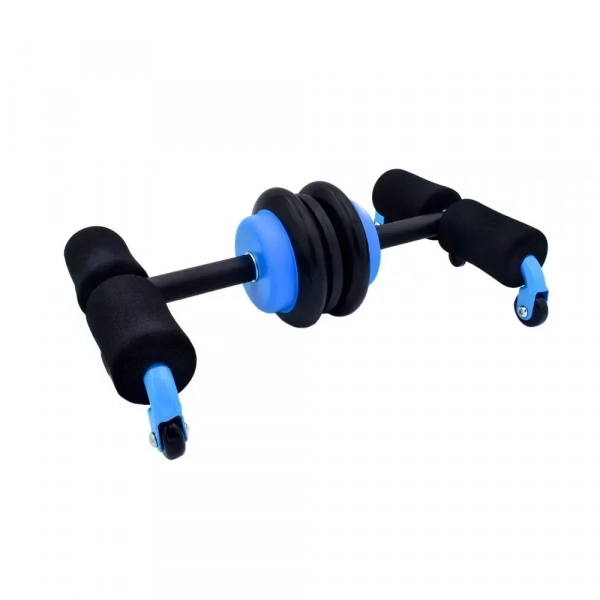Ρόδα Εκγύμνασης Σώματος Multifunctional Abdominal Wheel Blue