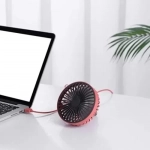 HOPEME Car Cooling Fan with 360° Rotation and Adjustable 3 Speed Ανεμιστήρας για αυτοκίνητο