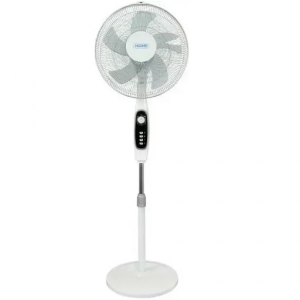 Ανεμιστήρας επιδαπέδιος 60W Διαμέτρου 40cm Hoomei HM-8677 Λευκό