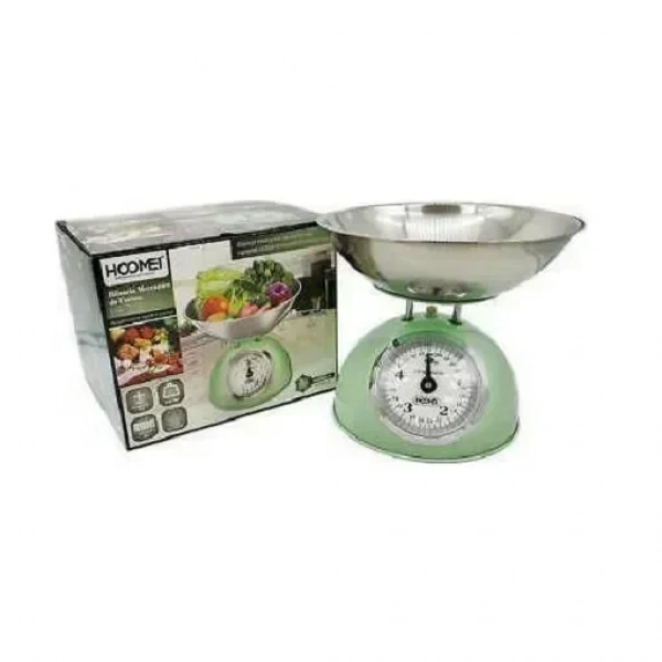 Αναλογική Ζυγαριά Κουζίνας 20g/5kg Hoomei HM-1275 Πράσινο