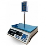 Ζυγαριά Λιανικής με Κολώνα 40kg/2gr Arrango AB57132 Λευκό