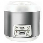 Βραστήρας Ρυζιού 1000W - Rice coocker 2.8L HOOMEI HM-5336 Λευκό/Inox