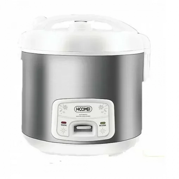 Βραστήρας Ρυζιού 1200W - Rice coocker 3,6L HOOMEI HM-5346 Λευκό/Inox