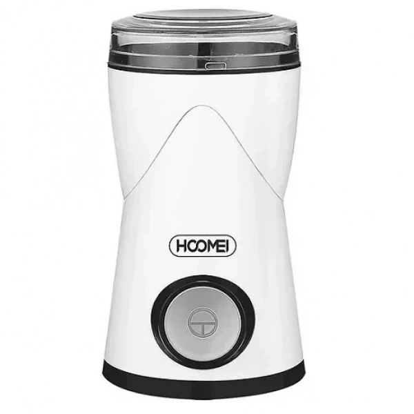 Ηλεκτρικός Μύλος Καφέ 150W με Χωρητικότητα 50gr Hoomei HM-5735 Λευκό