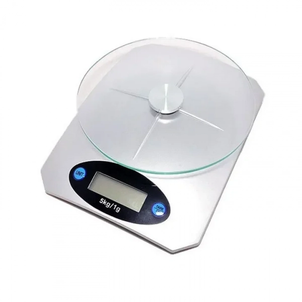 Imperial Houseware Ψηφιακή Ζυγαριά Κουζίνας 1gr/5kg Ασημί