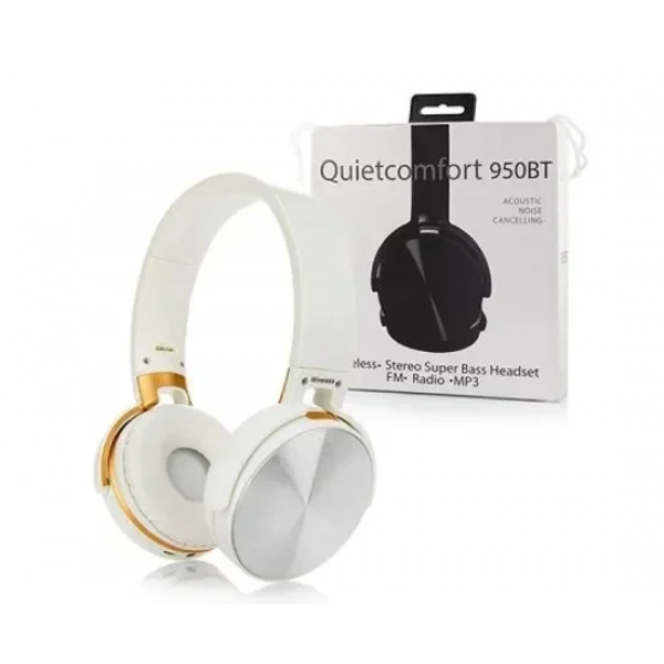Quietcomfort 950BT Ασύρματα/Ενσύρματα Over Ear Ακουστικά Λευκά