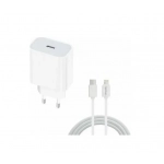 QIHANG Φορτιστής με Θύρα USB-C και Καλώδιο Lightning 20W Power Delivery Λευκός (QH-Z61)
