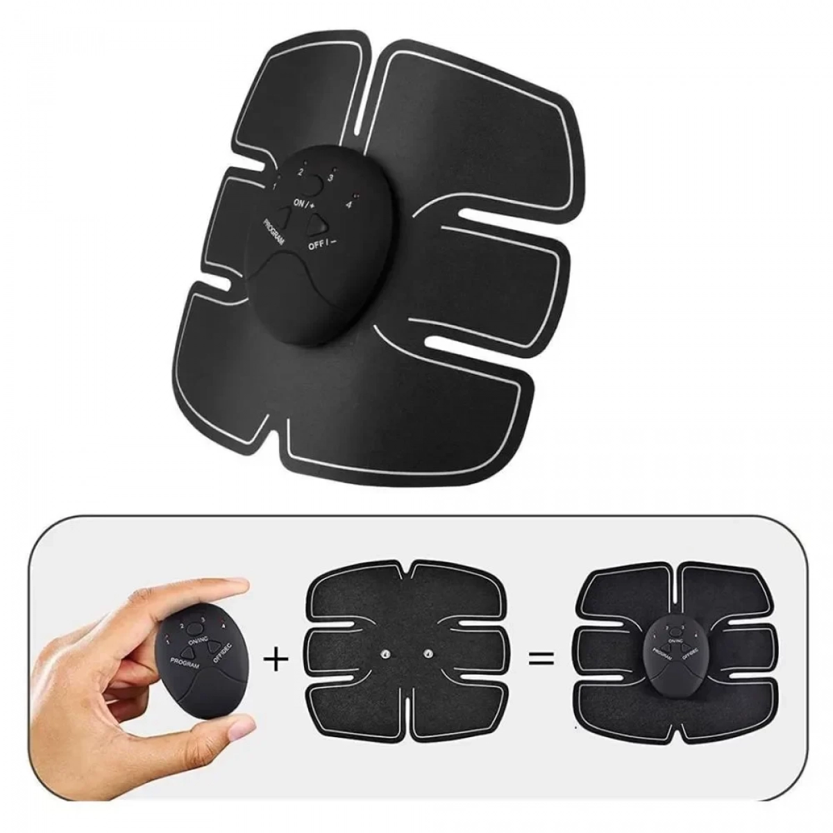 Beauty Body Mobile Gym KP-90064 Φορητή Συσκευή Παθητικής Γυμναστικής 6 Pack - Photo4