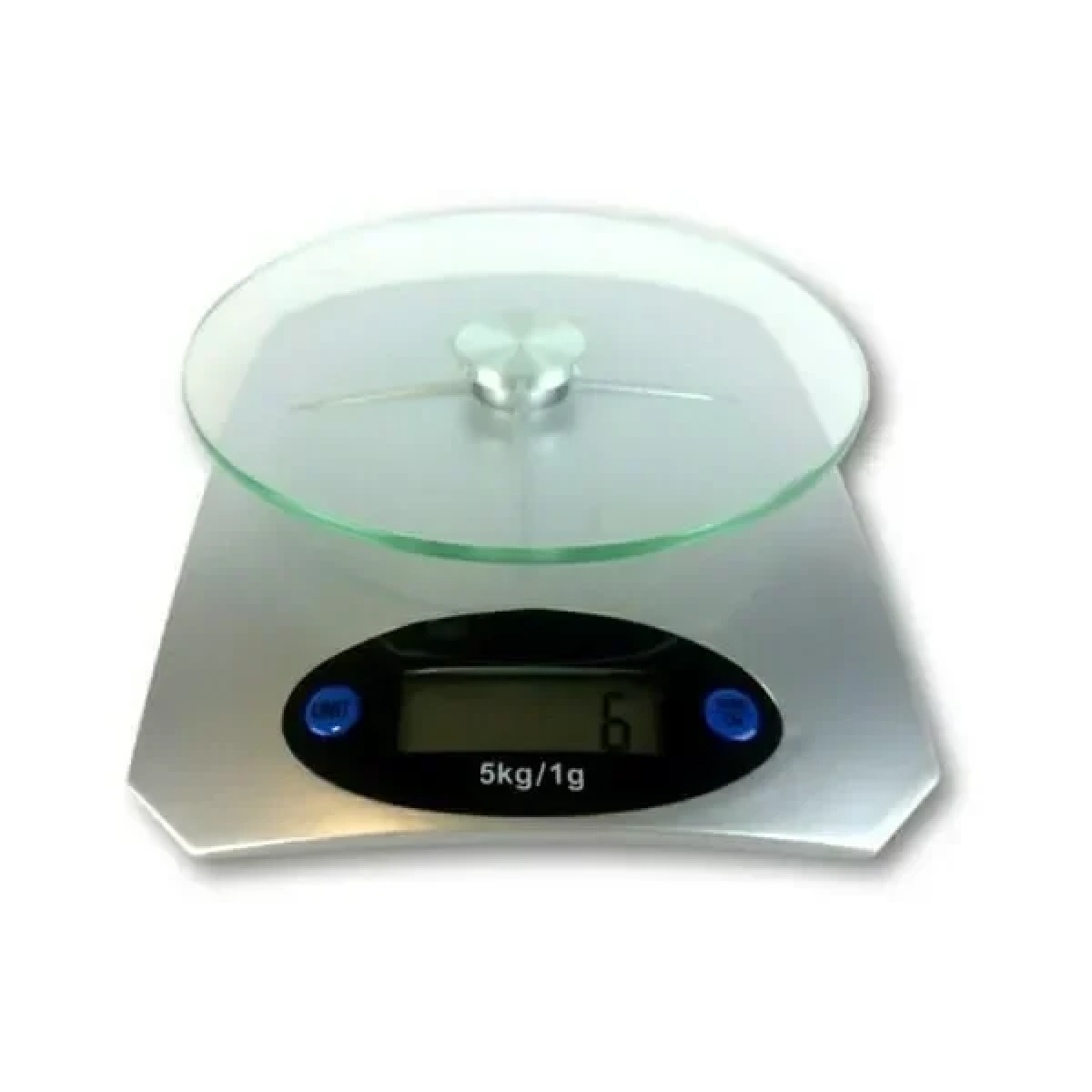 Imperial Houseware Ψηφιακή Ζυγαριά Κουζίνας 1gr/5kg Ασημί