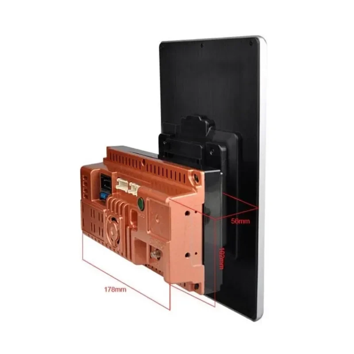 Ηχοσύστημα MP5 2DIN με LCD οθόνη αφής 9.5" Android/WiFi/MirrorLink/GPS/USB/SD/Bluetooth/AUX - 9520A