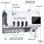 Πολυλειτουργική Θήκη για Οδοντόβουρτσες και Οδοντόκρεμα - Multifunction Toothbrush Sterilizer - Photo4