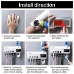 Πολυλειτουργική Θήκη για Οδοντόβουρτσες και Οδοντόκρεμα - Multifunction Toothbrush Sterilizer - Photo5