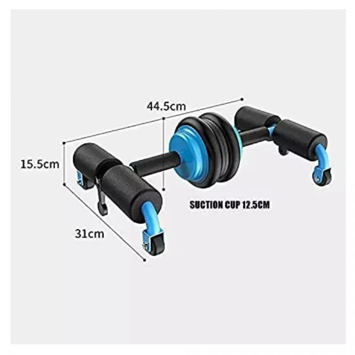 Ρόδα Εκγύμνασης Σώματος Multifunctional Abdominal Wheel Blue - Photo7