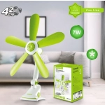 Hoomei Mini Desktop Clip Fan Ανεμιστήρας HM-8125G Πράσινο - Image 2
