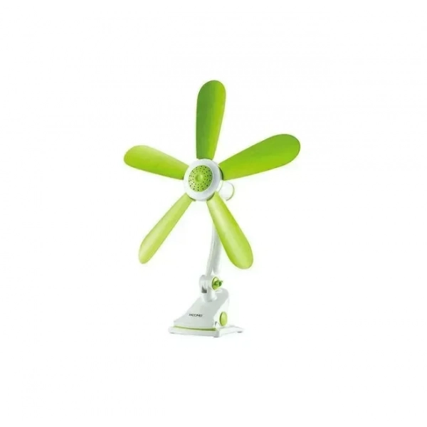 Hoomei Mini Desktop Clip Fan Ανεμιστήρας HM-8125G Πράσινο