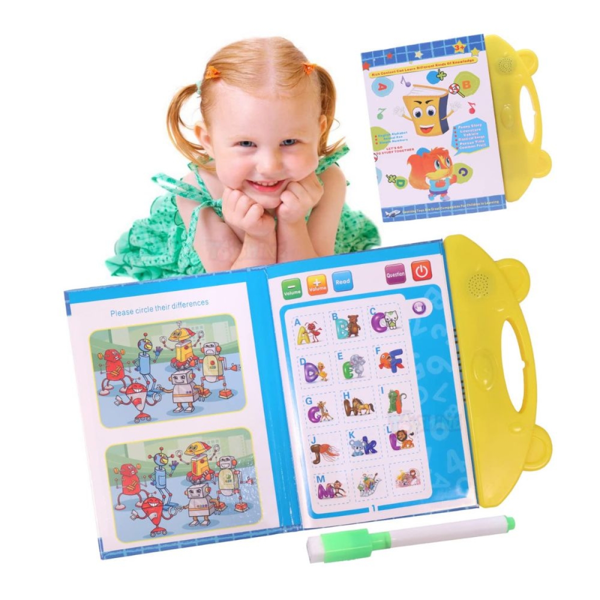 Talking English - Learning Book με Μουσική και Ήχους για 36+ Μηνών