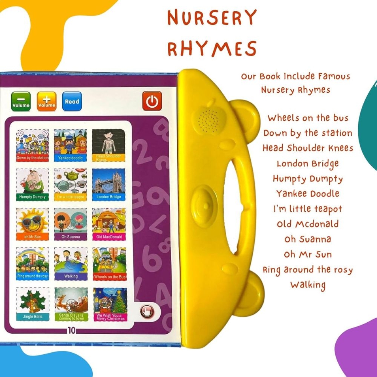 Talking English - Learning Book με Μουσική και Ήχους για 36+ Μηνών