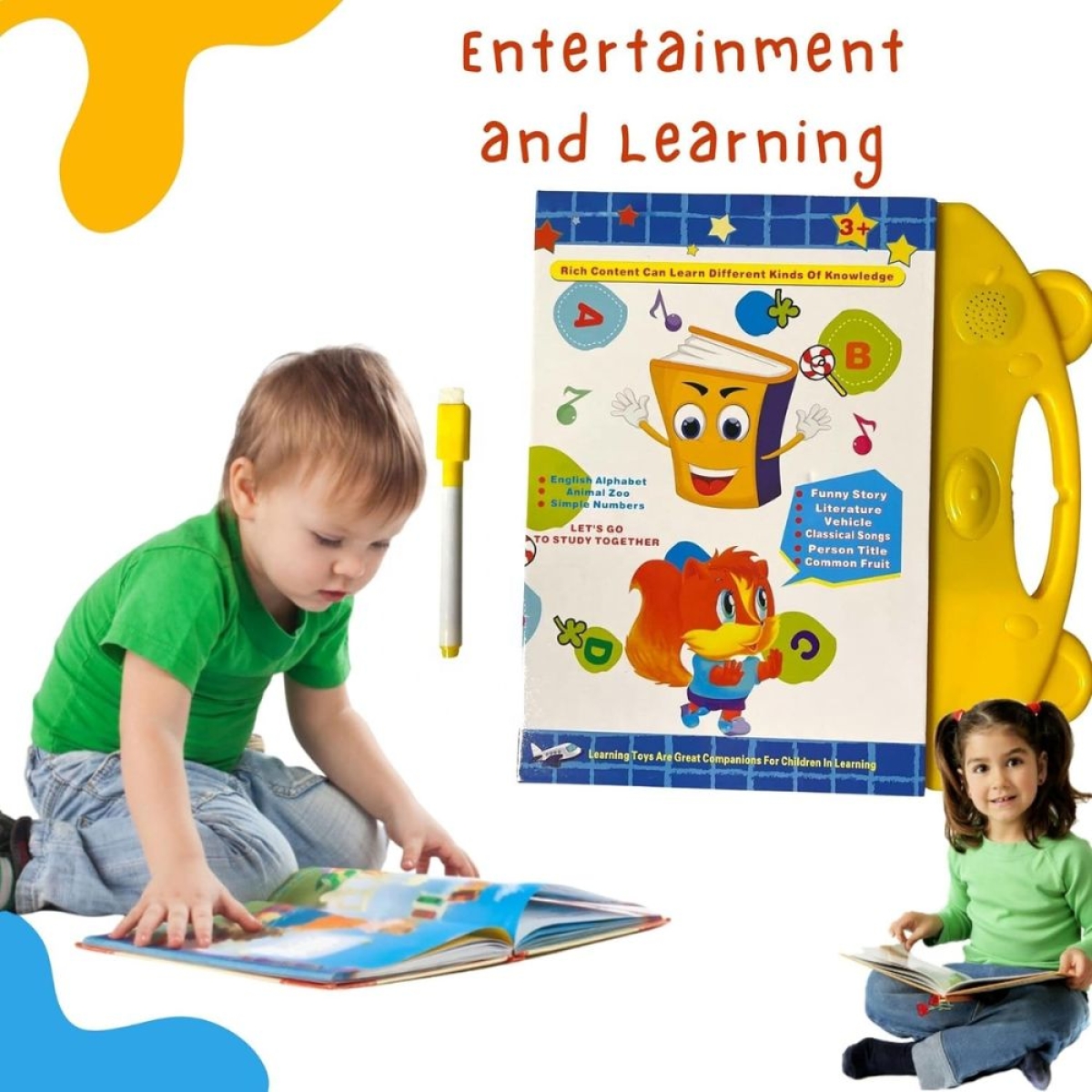 Talking English - Learning Book με Μουσική και Ήχους για 36+ Μηνών