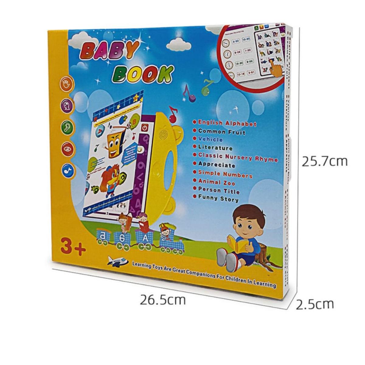Talking English - Learning Book με Μουσική και Ήχους για 36+ Μηνών