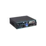 Andowl Q-T111 Ενισχυτής με λειτουργία Karaoke σε Μαύρο Χρώμα