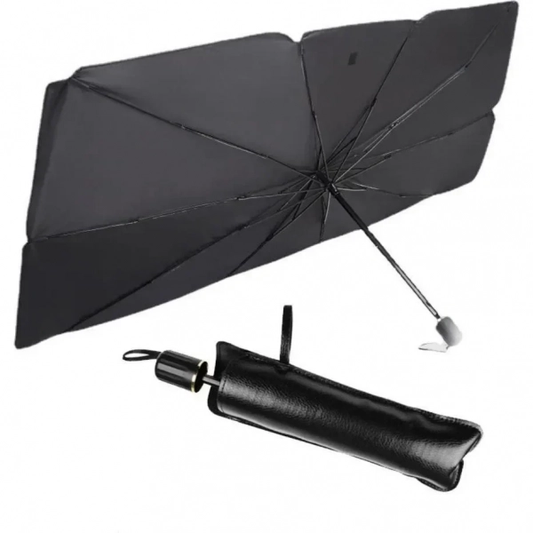 ΟΜΠΡΕΛΑ ΗΛΙΟΠΡΟΣΤΑΣΙΑΣ ΑΥΤΟΚΙΝΗΤΟΥ ΠΑΡΜΠΡΙΖ BRELLA SHIELD 1 ΤΜΧ 80X130CM