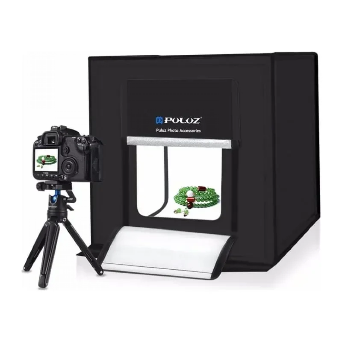 Puluz Photo Box PU5060EU Φωτιζόμενο με Πολλαπλά Backround 36W 60x60x60cm