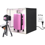 Puluz PU5080EU Photo Box LED 80x80x80cm – Φωτιζόμενο Studio Φωτογράφισης με Πολλαπλά Backdrops