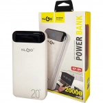 KLGO KP-89 Power Bank 20000mAh με Θύρα USB-A Λευκό