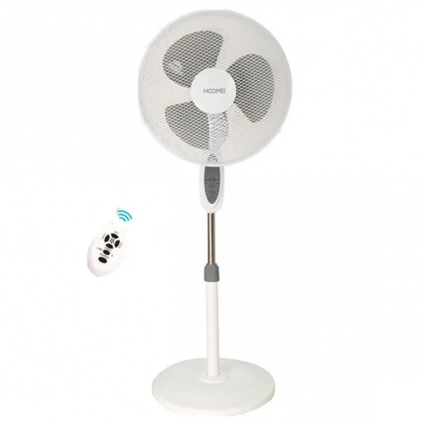 Hoomei HM-8660 Ανεμιστήρας Ορθοστάτης 45W Διαμέτρου 40cm με Τηλεχειριστήριο